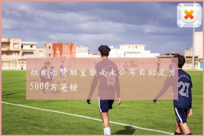 切尔西赞助金额尚未公布目标定为5000万英镑